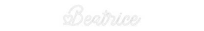 Custom Neon: Beatrice