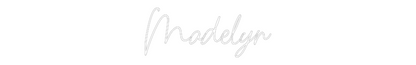 Custom Neon: Madelyn