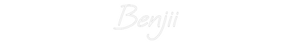 Custom Neon: Benjii