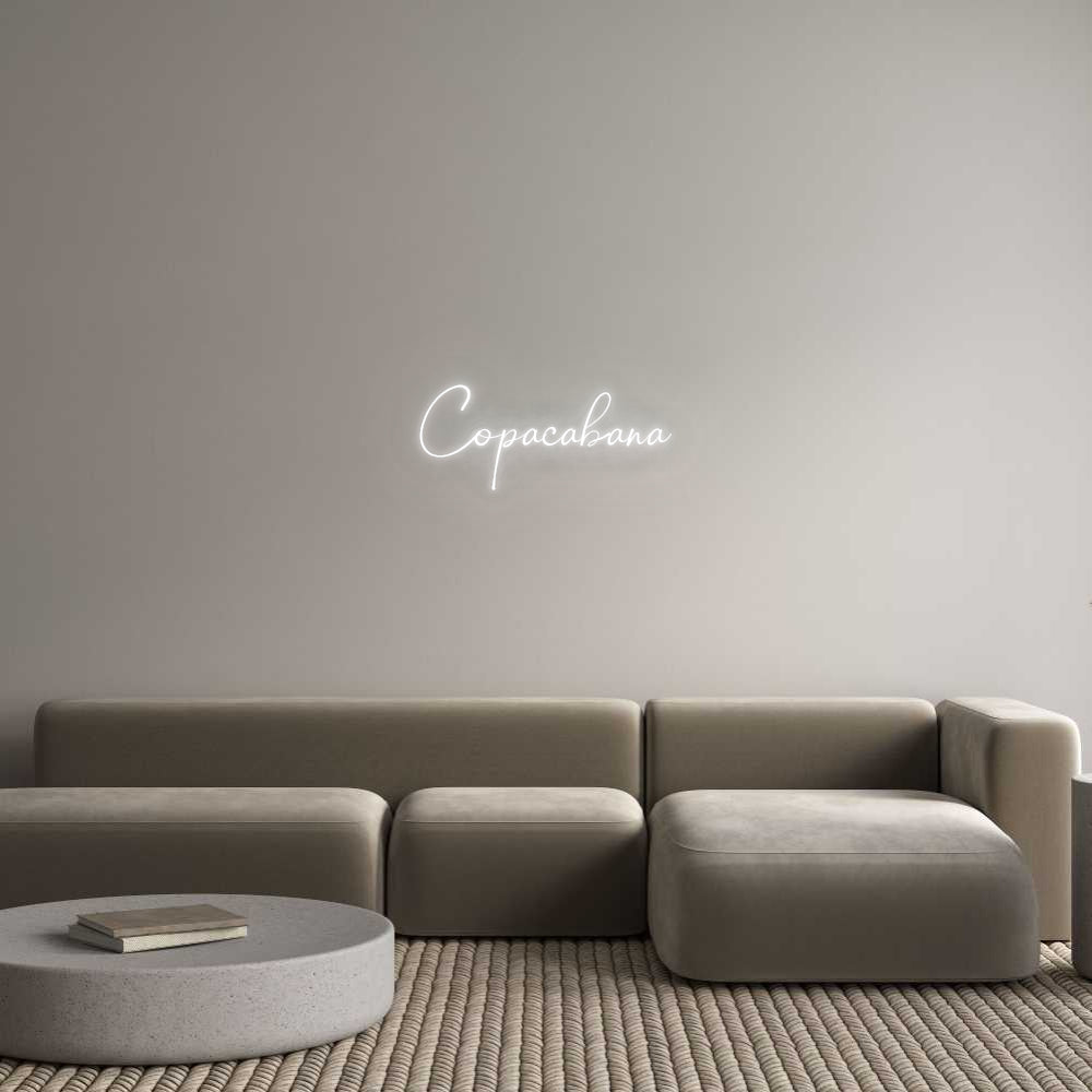 Custom Neon: Copacabana