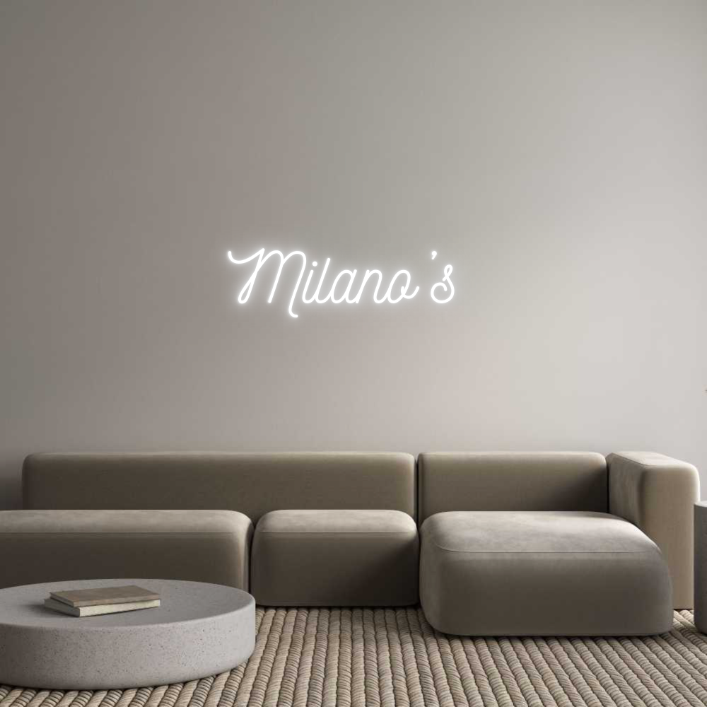 Custom Neon: Milano’s