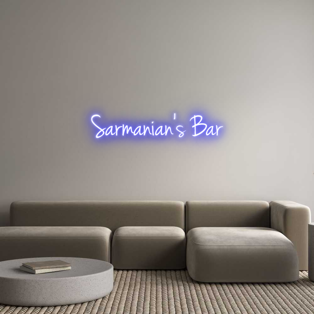 Custom Neon: Sarmanian's Bar