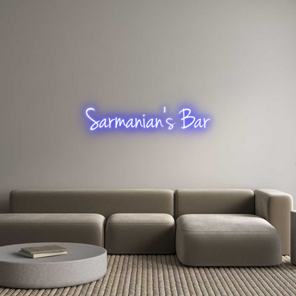 Custom Neon: Sarmanian's Bar