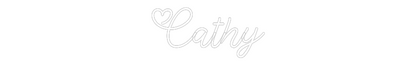 Custom Neon: Cathy