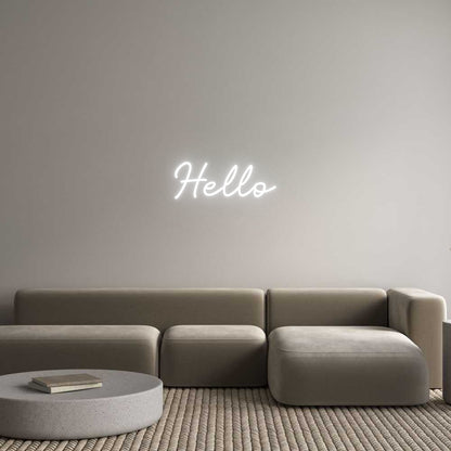 Custom Neon: Hello