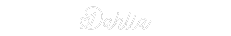 Custom Neon: Dahlia