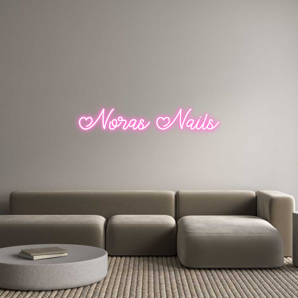 Custom Neon: Noras Nails