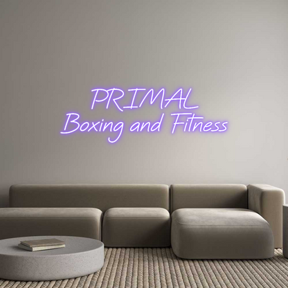 Custom Neon: PRIMAL
Boxin...