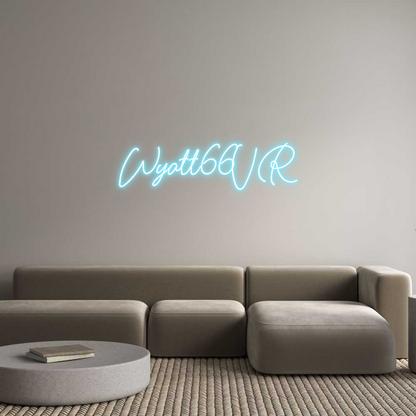 Custom Neon: Wyatt66VR