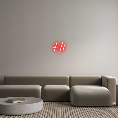 Custom Neon: Hi