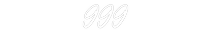 Custom Neon: 999
