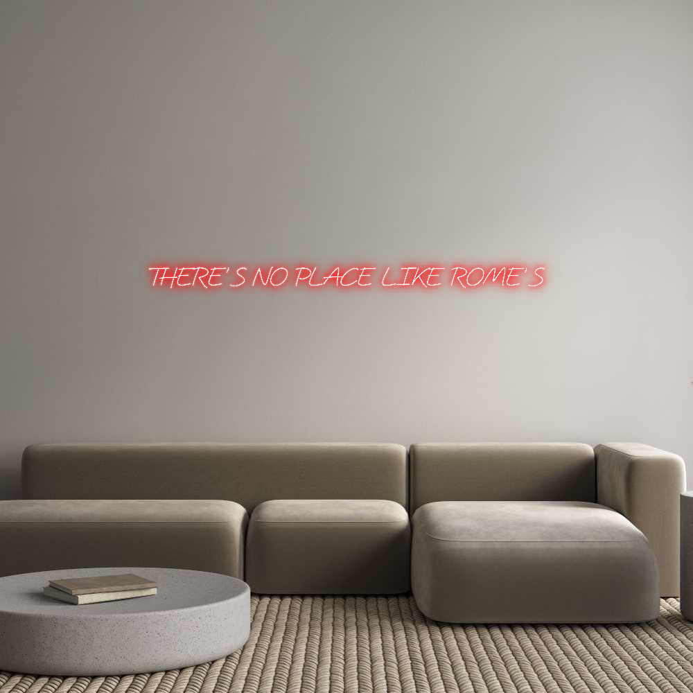 Custom Neon: THERE’S NO PL...