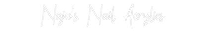 Custom Neon: Naja’s Nail A...