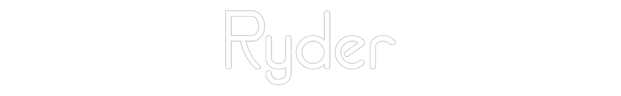 Custom Neon: Ryder