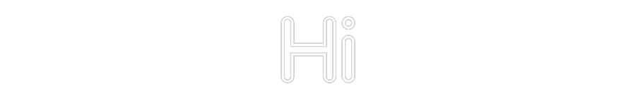 Custom Neon: Hi