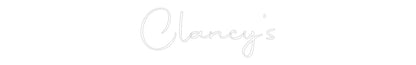Custom Neon: Clancy’s