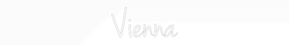 Custom Neon: Vienna