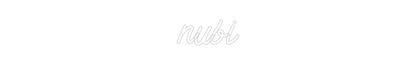 Custom Neon: nubi