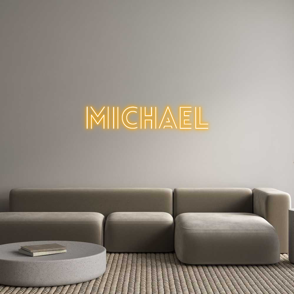 Custom Neon: Michael