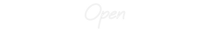 Custom Neon: Open