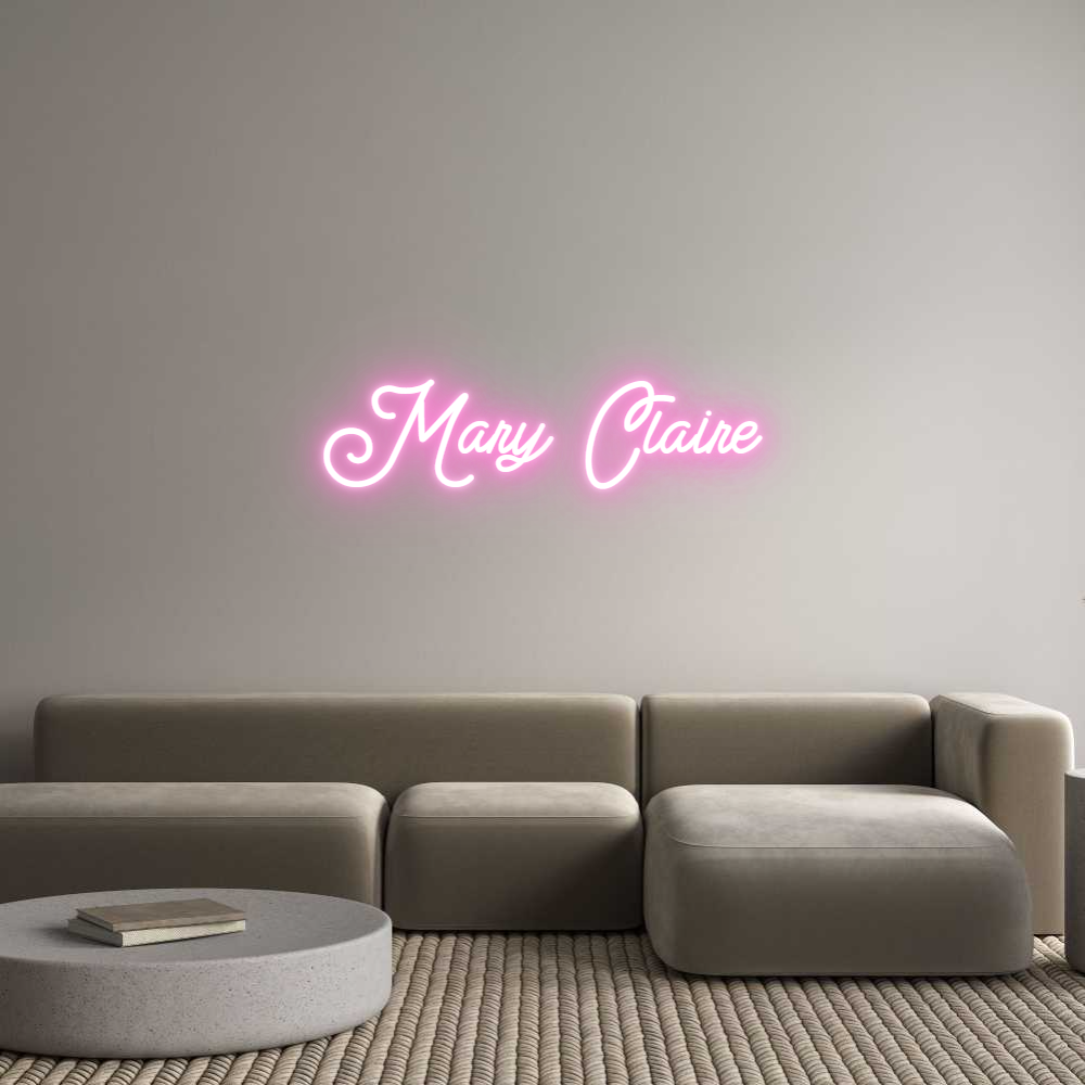 Custom Neon: Mary Claire