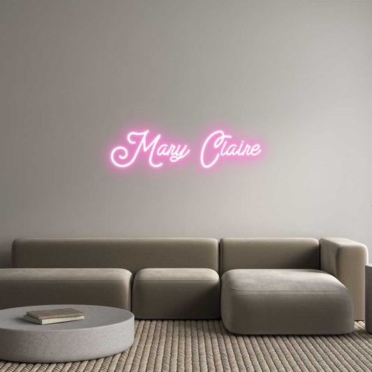 Custom Neon: Mary Claire