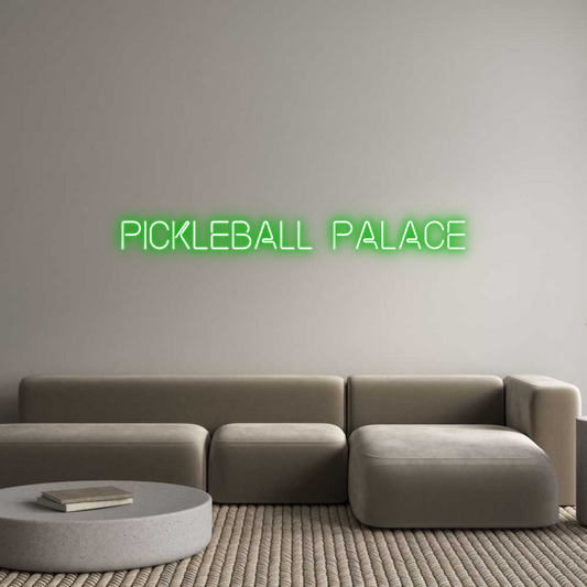 Custom Neon: Pickleball Pa...