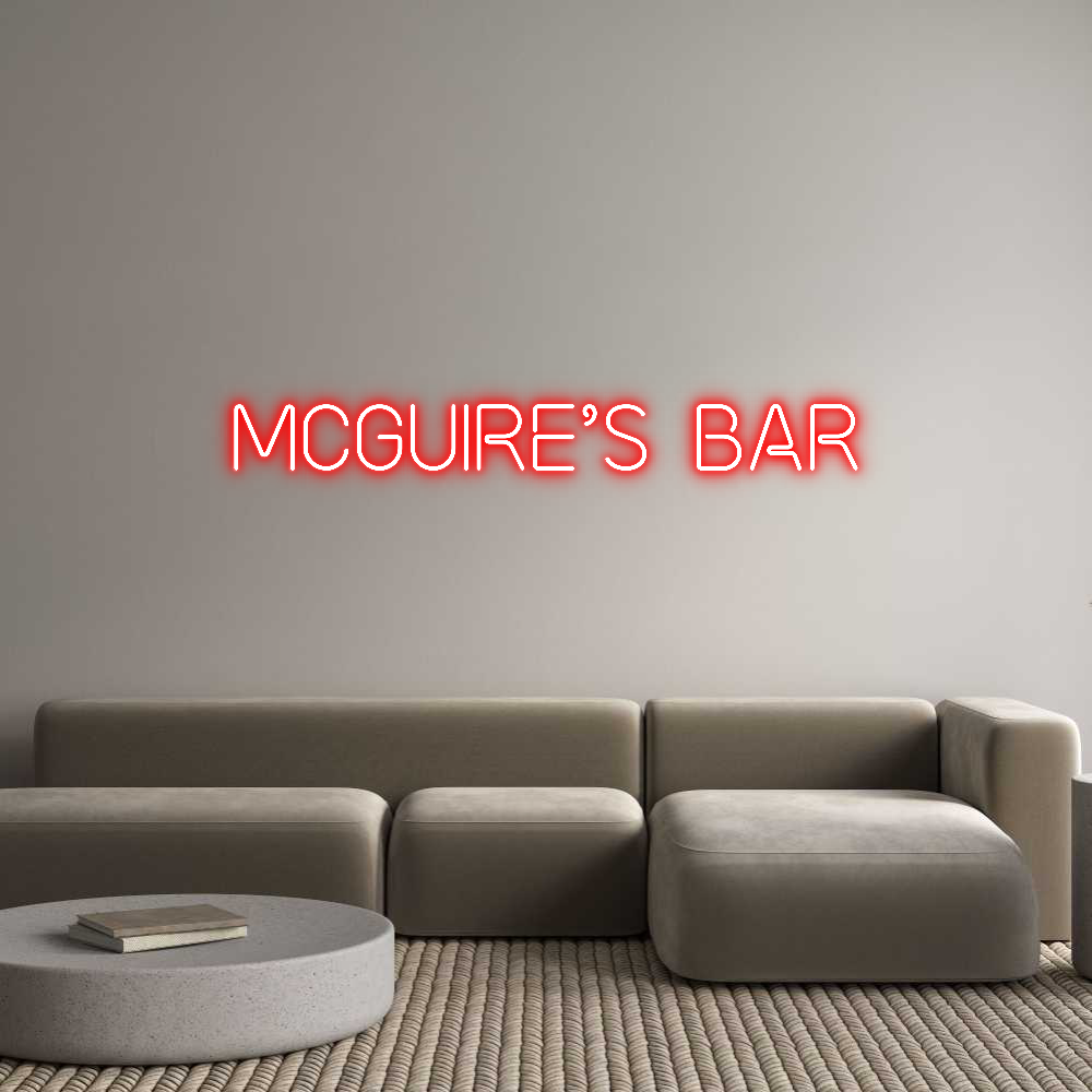 Custom Neon: McGuire’s Bar