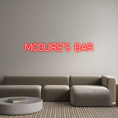 Custom Neon: McGuire’s Bar