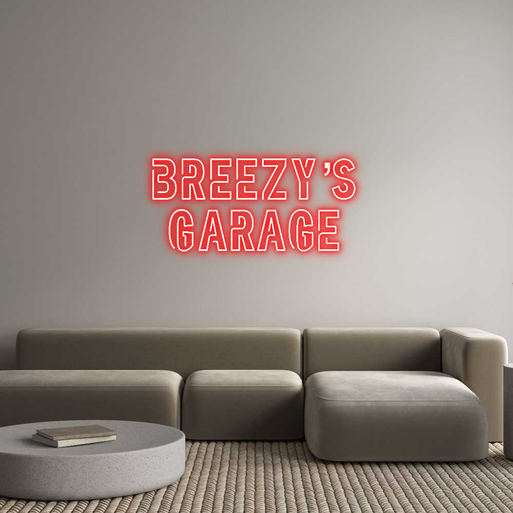 Custom Neon: Breezy’s
Gar...