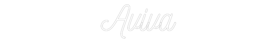 Custom Neon: Aviva