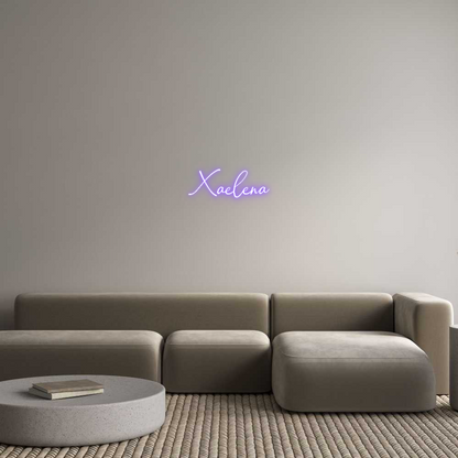 Custom Neon: Xaelena