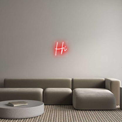 Custom Neon: Hi