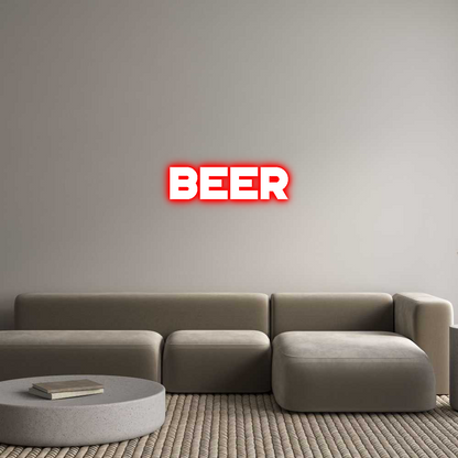 Custom Neon: BEER