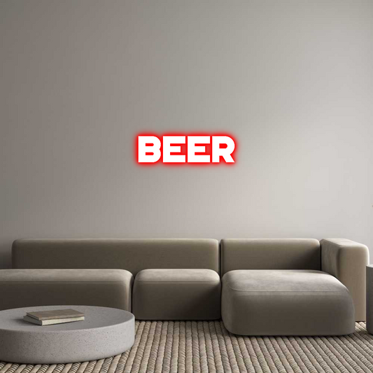 Custom Neon: BEER
