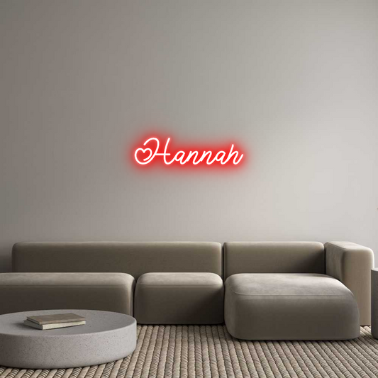 Custom Neon: Hannah