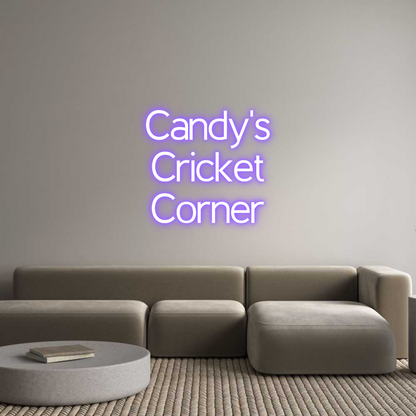 Custom Neon: Candy's
Cric...
