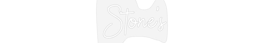 Custom Neon: Stone's