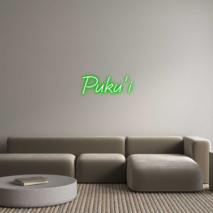 Custom Neon: Puku’i