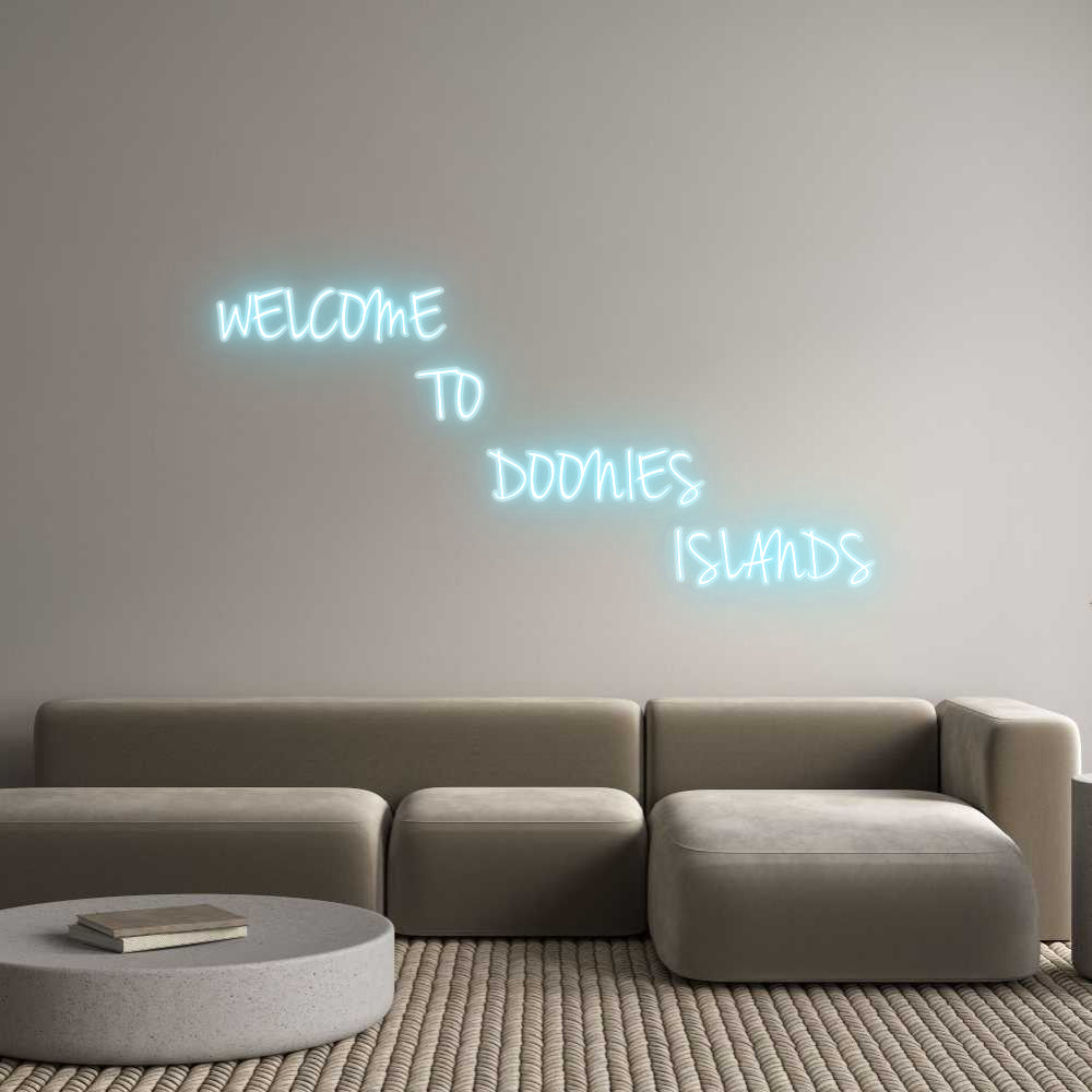 Custom Neon: WELCOME
    ...