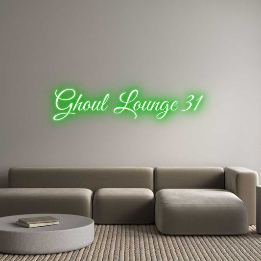 Custom Neon: Ghoul Lounge ...