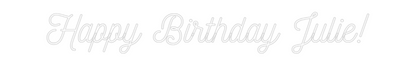 Custom Neon: Happy Birthda...