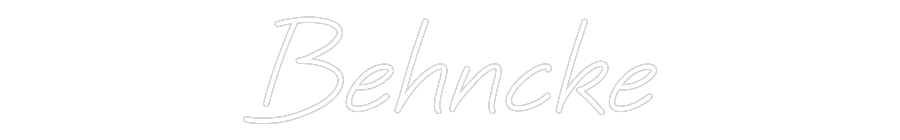 Custom Neon: Behncke