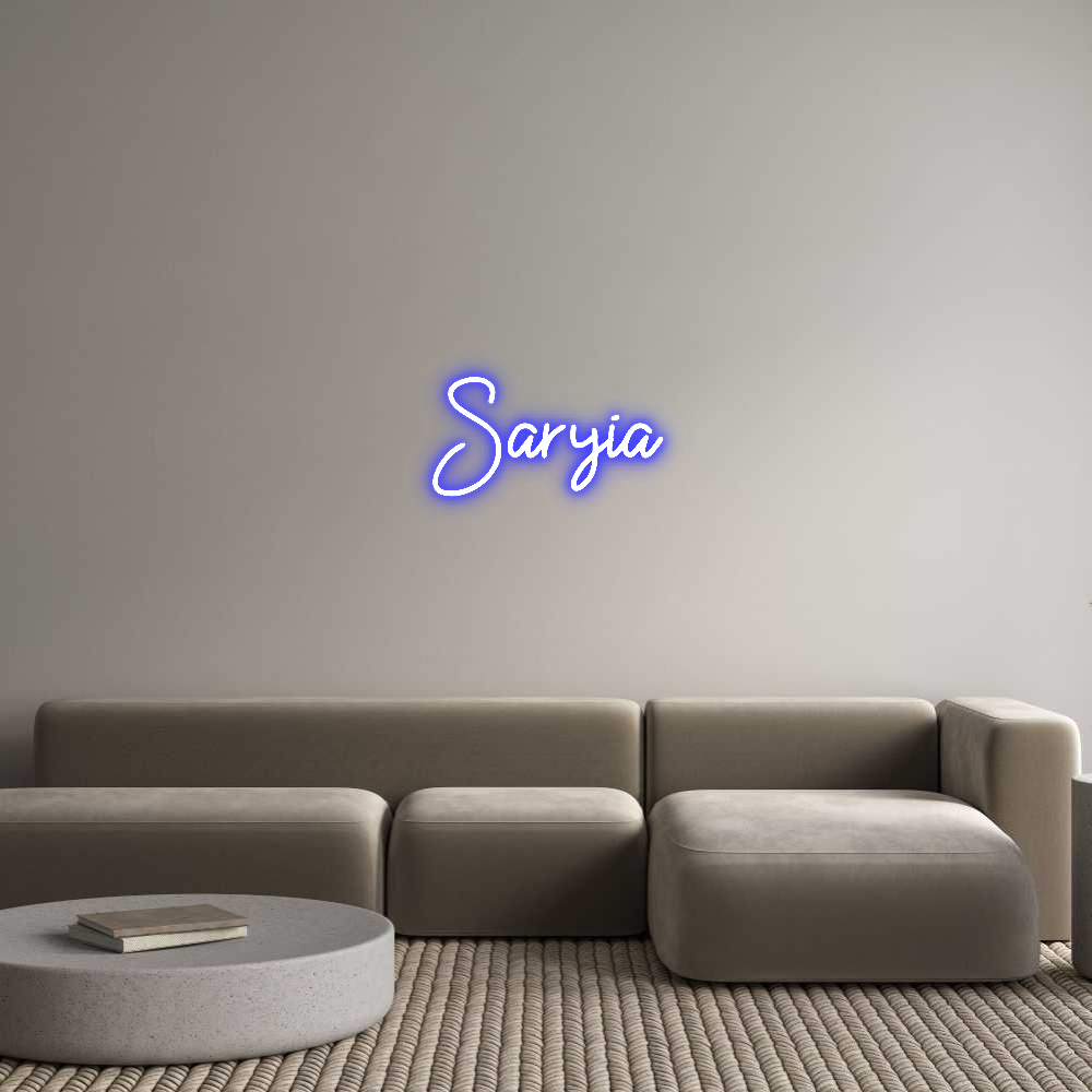 Custom Neon: Saryia