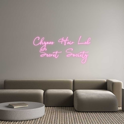 Custom Neon: Chynas Hair L...