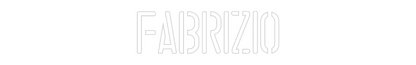 Custom Neon: Fabrizio
