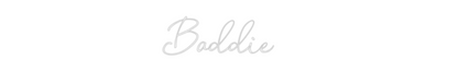Custom Neon: Baddie