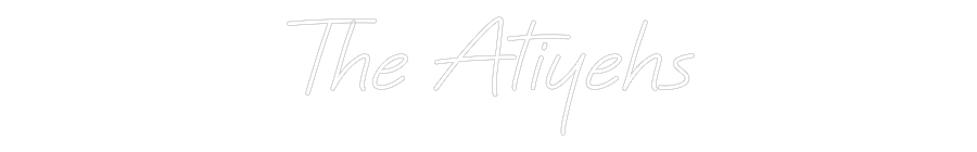 Custom Neon: The Atiyehs
