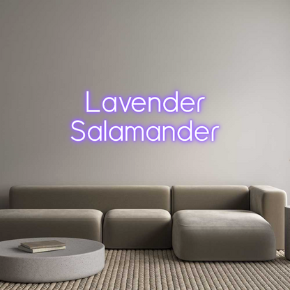 Custom Neon:  Lavender 
S...