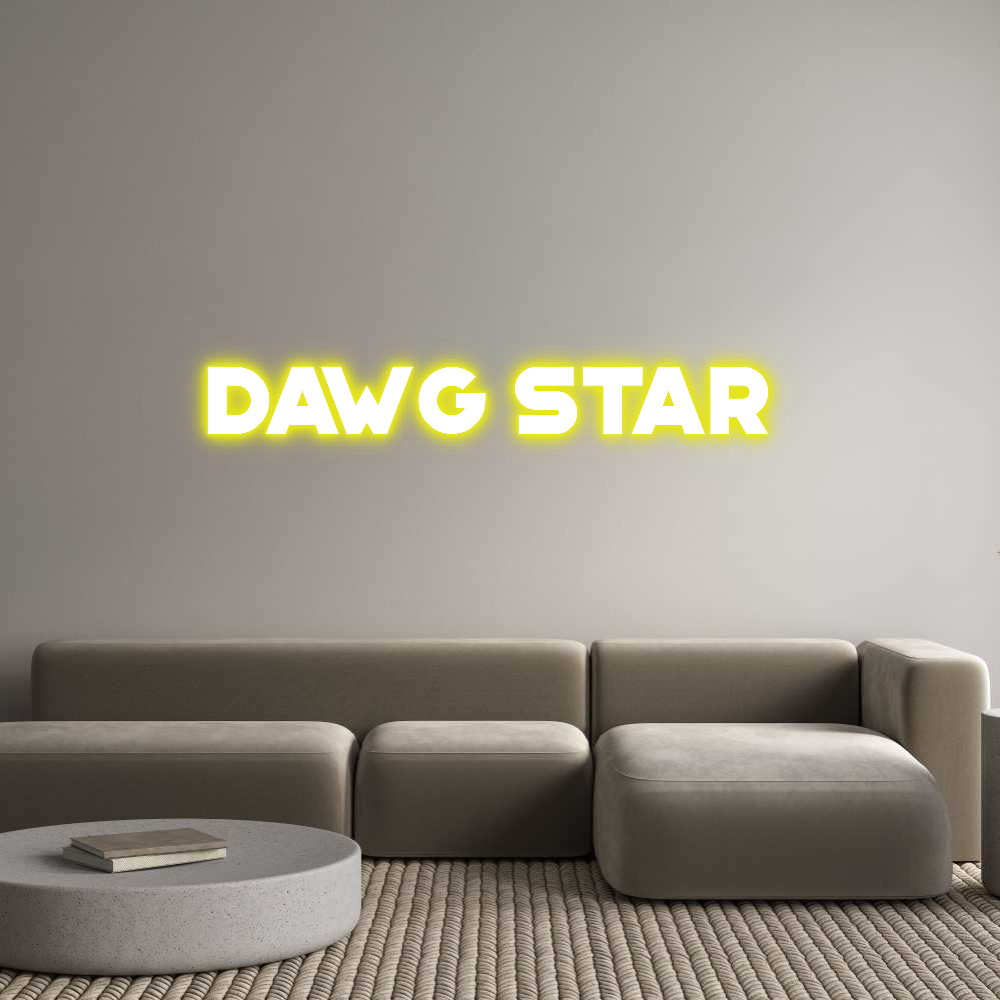 Custom Neon: Dawg Star